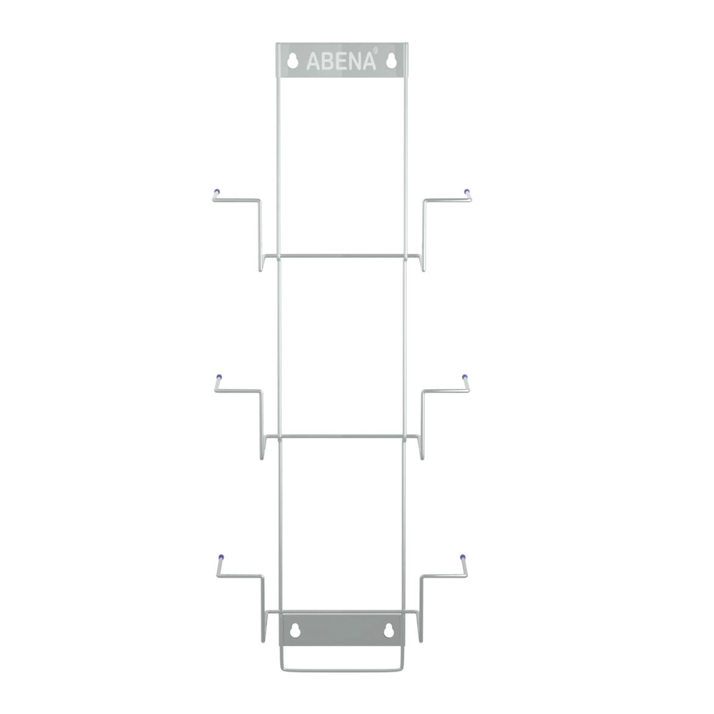 Abena Flexi rack dispenserdoos wandhouder 3 stuks leeg voorzijde