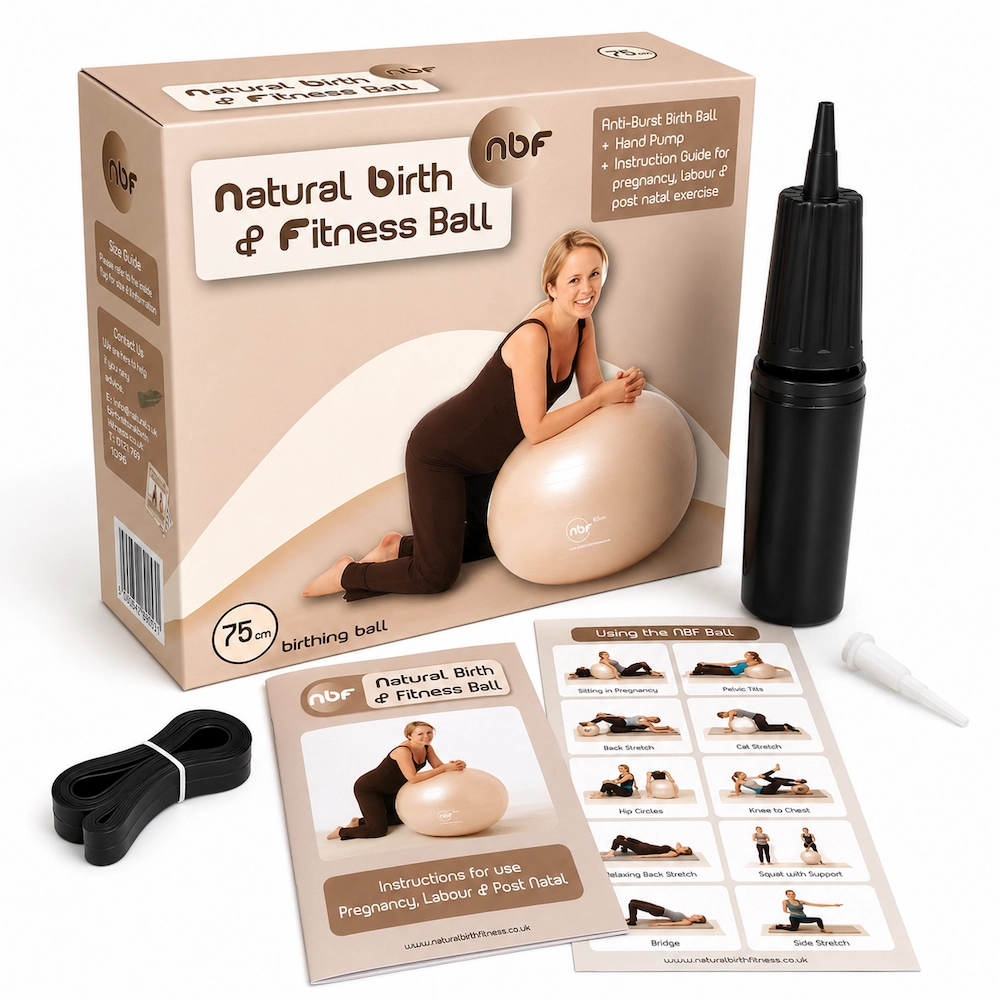 Birth Ball verpakking en inhoud