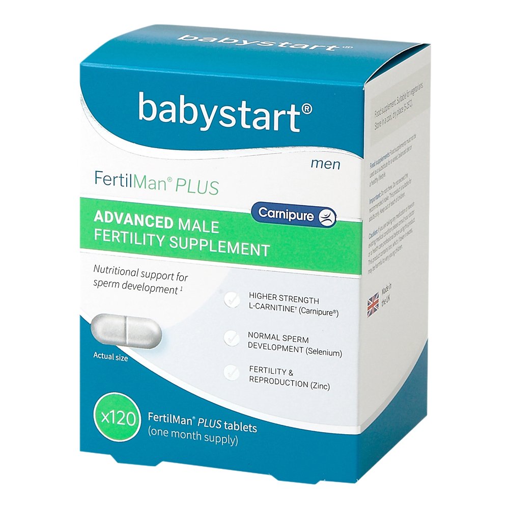 FertilMan® PLUS - vruchtbaarheid supplement man- 120 tabletten
