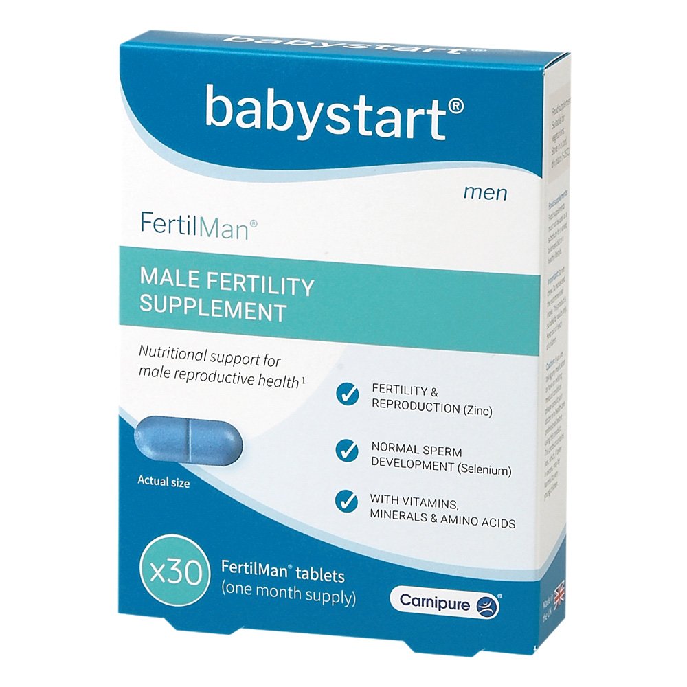 FertilMan® - voedingssupplement man vruchtbaarheid - 30 tabletten