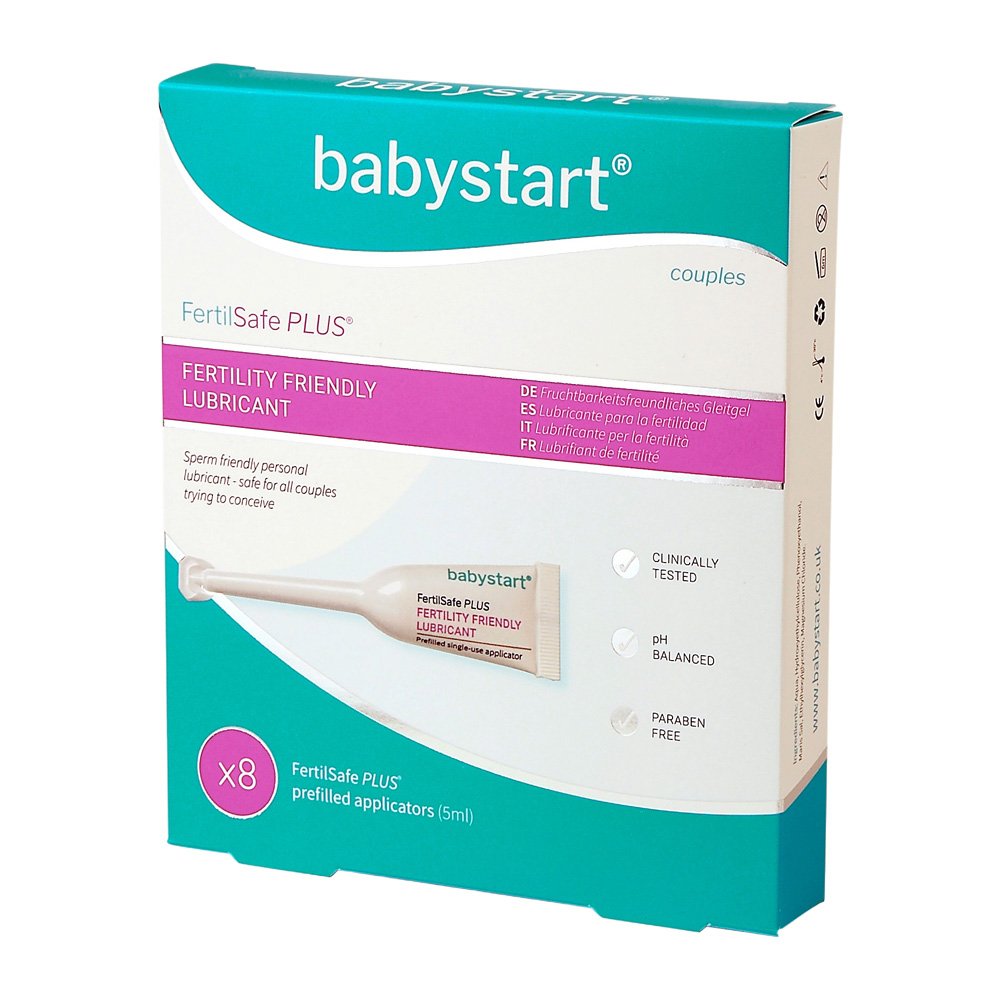 FertilSafe PLUS® - sperma vriendelijk glijmiddel - 8x applicator 5ml