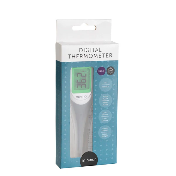 Mininor digitale thermometer - flexibele tip - Afbeelding 2