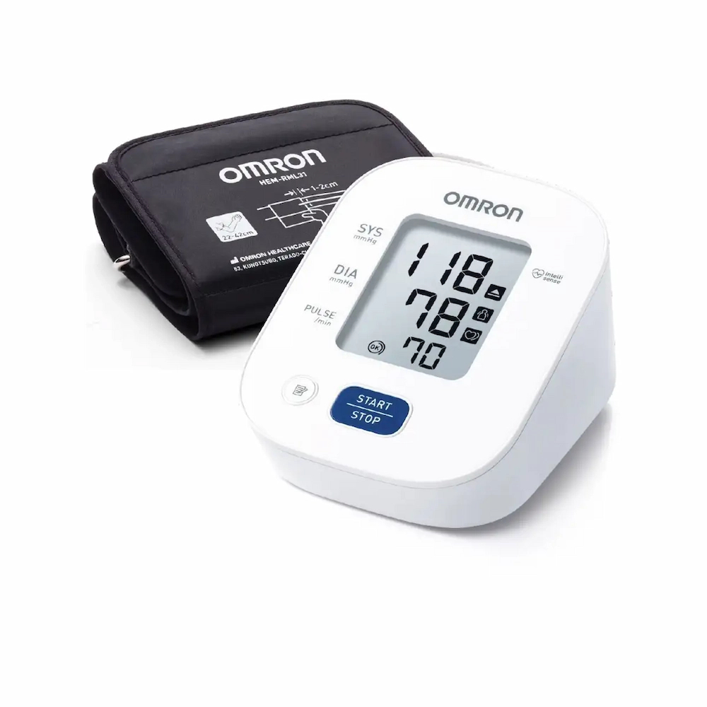 Omron M2 + - automatische bloeddrukmeter - M-L manchet (22-42 cm)
