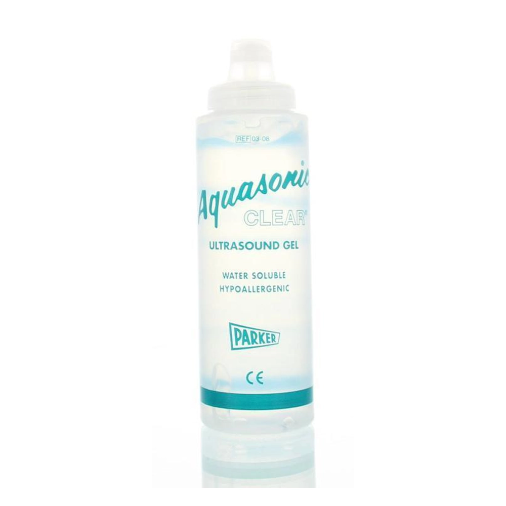 Parker Aquasonic CLEAR echogel - hypoallergeen - 250 ml