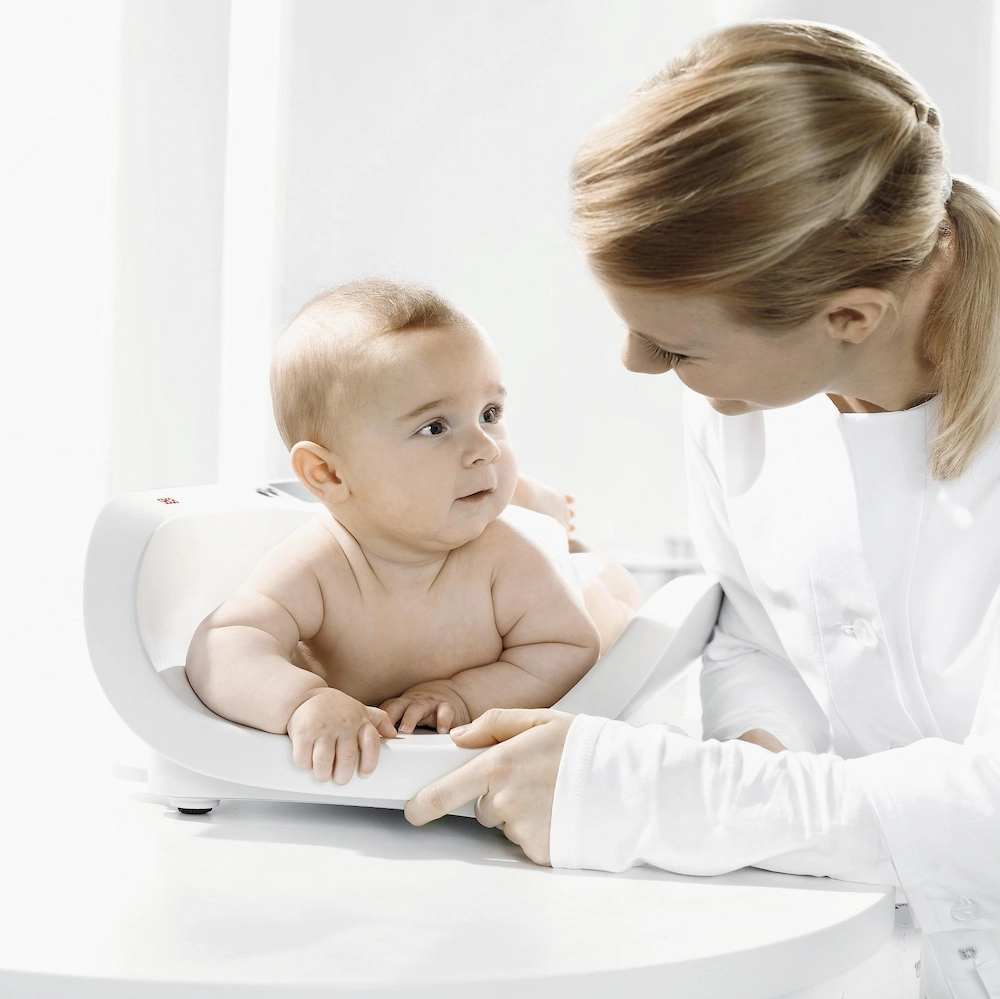 Seca 376 baby en kleuter weegschaal mama en baby