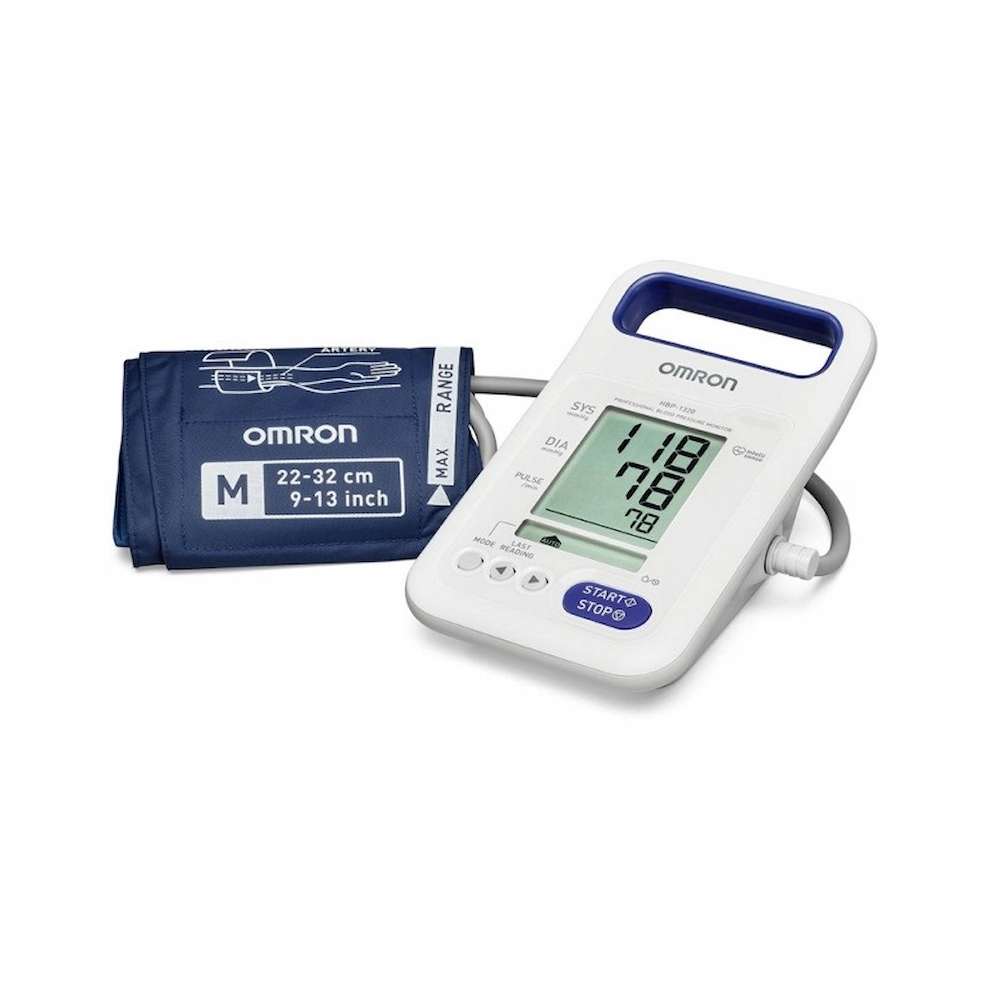 Omron HBP-1320 - professionele bloeddrukmeter - 2x machet M + L  (22-42 cm)
